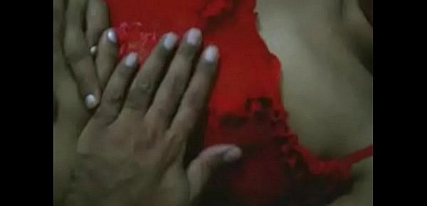  Indian Aunty In Red Nighty Naked Ready For Hot Sex